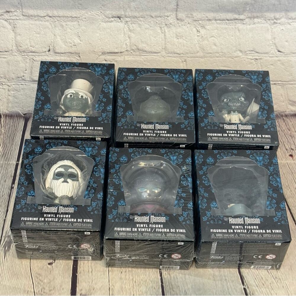 Disney Funko Haunted Mansion Set of 6 Mini Vinyl Figures